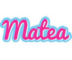 Matea Logo | Name Logo Generator - Popstar, Love Panda, Cartoon, Soccer ...