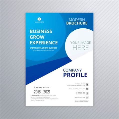 Business professional brochure template design 258827 Vector Art at Vecteezy