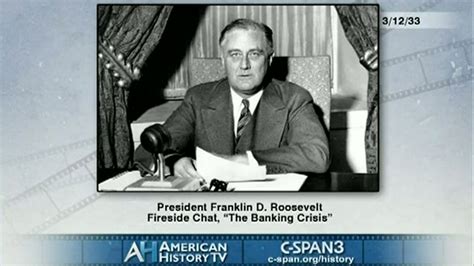 President Franklin Roosevelt's First Fireside Chat | C-SPAN.org