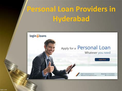 PPT - Personal Loan in Hyderabad, Apply Personal Loan online, Personal Loan India, online ...