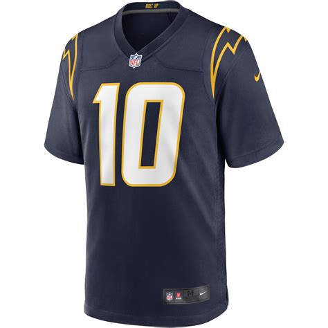 Men's Los Angeles Chargers Justin Herbert Nike Navy Game Jersey