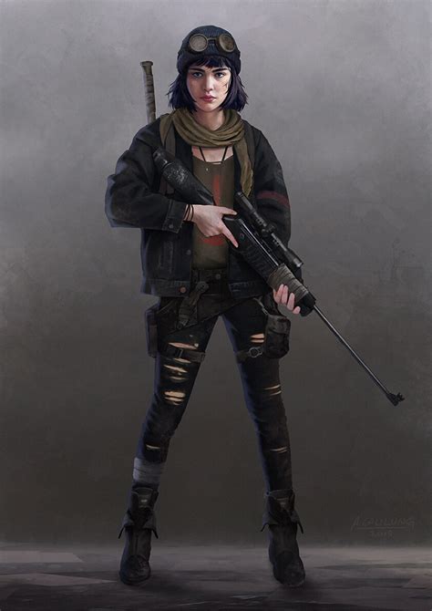 Aimy Calilung - Quiaño - Gail - Post Apocalyptic themed character