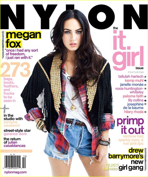 Full Sized Photo of megan fox nylon magazine 01 | Photo 2241631 | Just ...