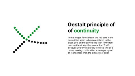 Gestalt Continuity Examples