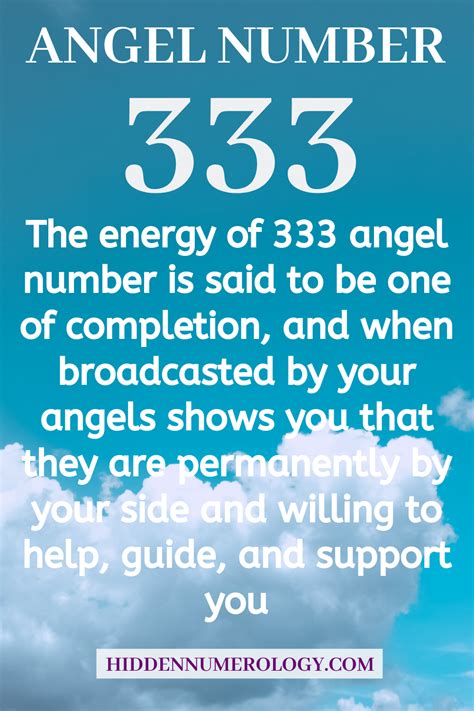 Angel Number 333 333 Meaning Repeatedly noticing the number 333? 333 Reassures you that the ...