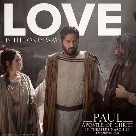 Paul Apostle of Christ Movie Review - Courageous Christian Father