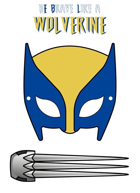 Superhero Mask Cutouts - 10 Free PDF Printables | Printablee