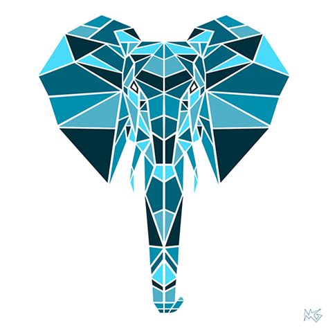 Geometric Animals on Behance | Geometric art animal, Geometric animals, Geometric shapes art