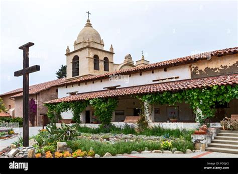 Carmel Mission Basilica, Carmel by the Sea, California, United States ...