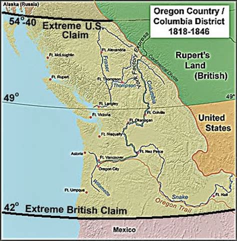 South Fork Companion: Oregon Treaty of 1846 Largely Settles U. S ...