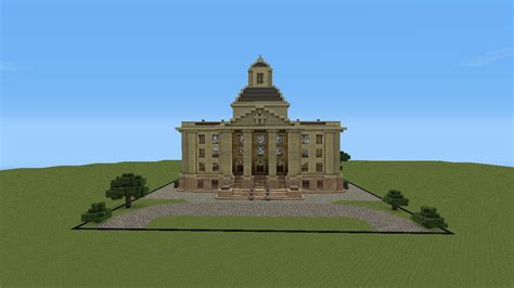 Sim City 4 City Hall Minecraft Project