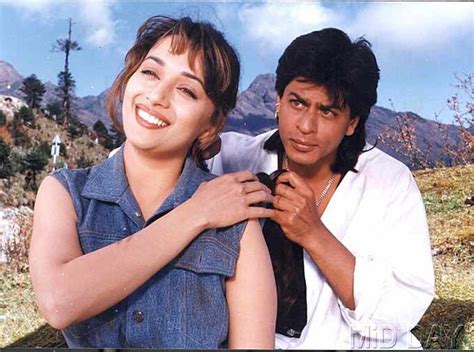 Shahrukh khan, Madhuri dixit, Vintage bollywood