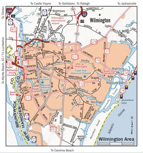 2021-22 North Carolina transportation map now available | Coastal Review