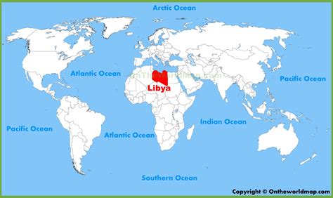 Where Is Libya On A Map – The World Map