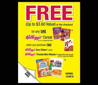 Free Kellogg's Cereal Coupon At Your Local Commissary! #coupon #coupons ...