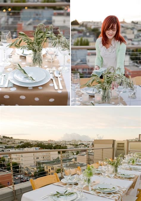 Rooftop Dinner Party