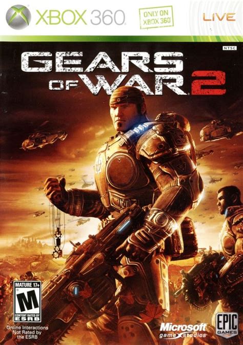 Gears of War 2 (2008) Xbox 360 box cover art - MobyGames