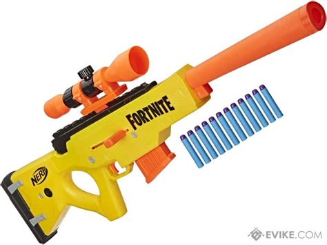 Nerf Fortnite BASR-L Bolt Action Clip Fed Blaster, MORE, Foam Dart Blasters Airsoft Superstore ...