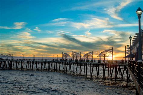 Redondo Beach Pier, California at Sunset - Etsy