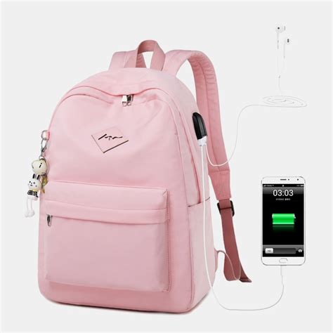 Fashion Large Capacity Backpack With USB Charging Port - Power Day Sale