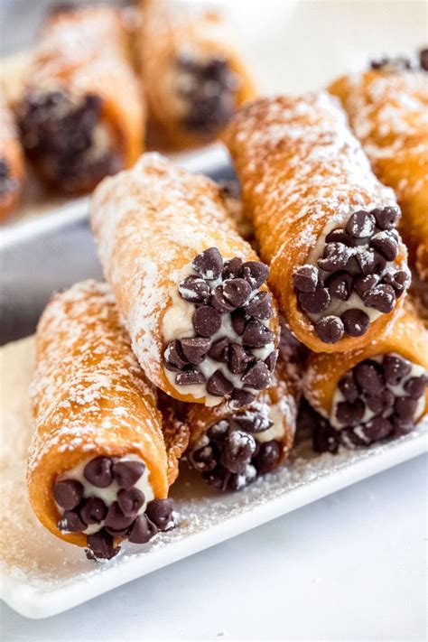 Easy Homemade Cannoli Recipe | Wanderzest | Recipe | Homemade cannoli recipe, Cannoli recipe ...