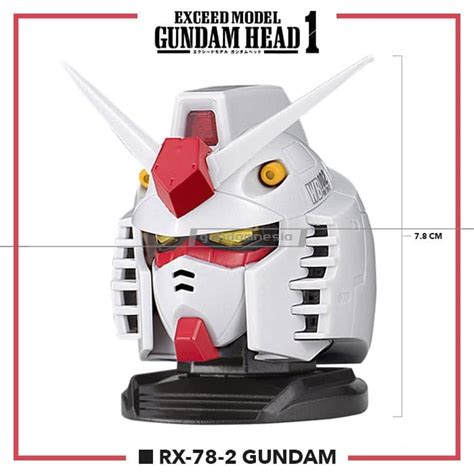 RX-78-2 Gundam Head - Exceed Model | GundamNesia