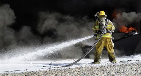 Firefighters In Action 10 Photograph by Bob Christopher - Fine Art America