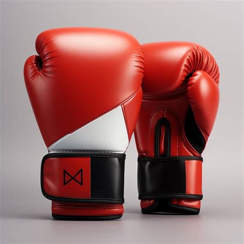 Premium Photo | A pair of red boxing gloves