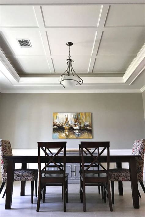 Coffered Ceiling Designs Ideas | Shelly Lighting