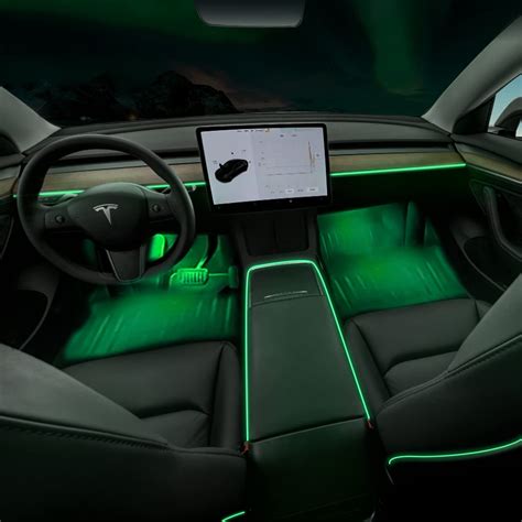 Tesla Model Y Interior Lights - Image to u