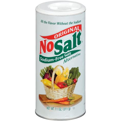 NoSalt Original Sodium-Free Salt Alternative, 11 oz - Walmart.com