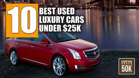 10 Best Used Luxury Cars under $25,000 | Luxury Cars Under 50K - YouTube