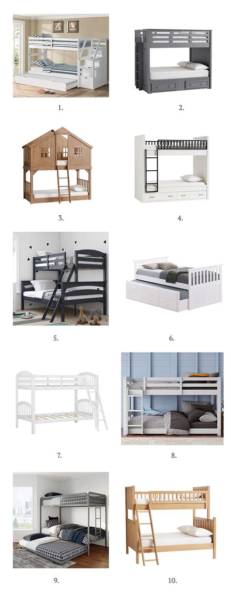 10 Bunk Bed Options for Small Spaces - In Honor Of Design