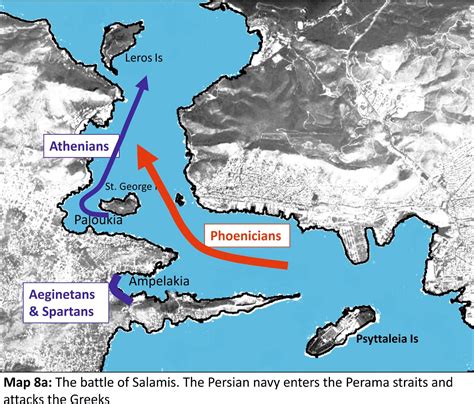 The Battle of Salamis - Maps