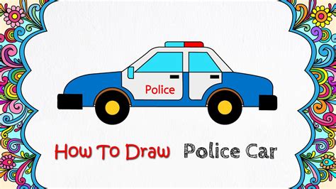 How To Draw A Police Badge Step By Step : How to draw a mercedes police ...