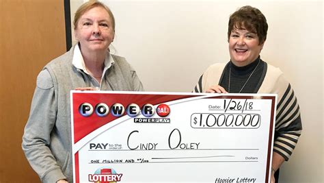 Powerball payout stuns Indiana couple at Hoosier Lottery office