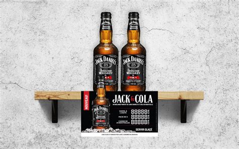 Black Pack Design - JACK DANIEL'S JACK & COLA