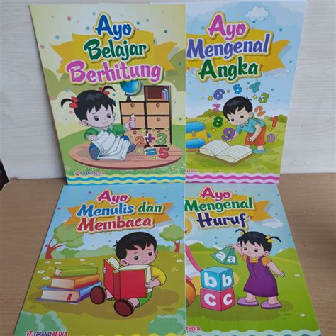 Jual Paket AYO BELAJAR Ayo menulis dan membaca Ayo mengenal huruf Ayo - Kota Yogyakarta - Buku ...