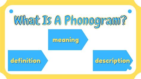 Phonogram // What Is A Phonogram? - YouTube