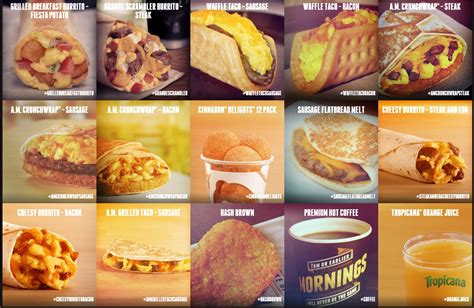 Taco Bell Menu 2024 Breakfast - Page Kerrin