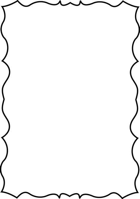 Squiggle Page Border - this is | Clipart Panda - Free Clipart Images
