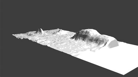 Low-Poly Terrain Modeled in Blender 2.59 - YouTube