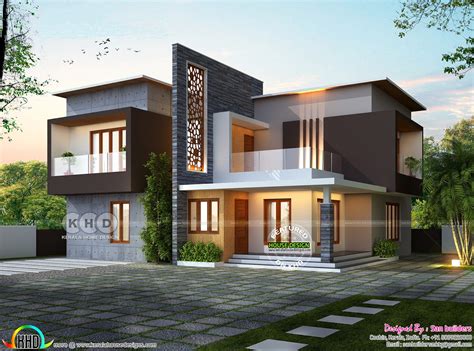 Awesome ultra modern contemporary house 2356 sq-ft - Kerala Home Design ...