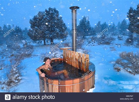 Hot Tub Snow High Resolution Stock Photography and Images - Alamy