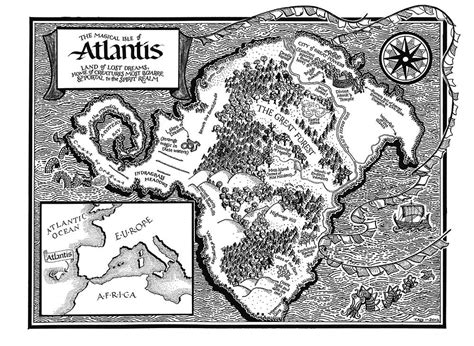 Atlantis The Lost Empire, Lost City Of Atlantis, Ancient Maps, Ancient ...