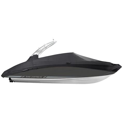 Yamaha New OEM 242 Limited LTD S Tower Sport Boat Cover Black MAR-242BK ...