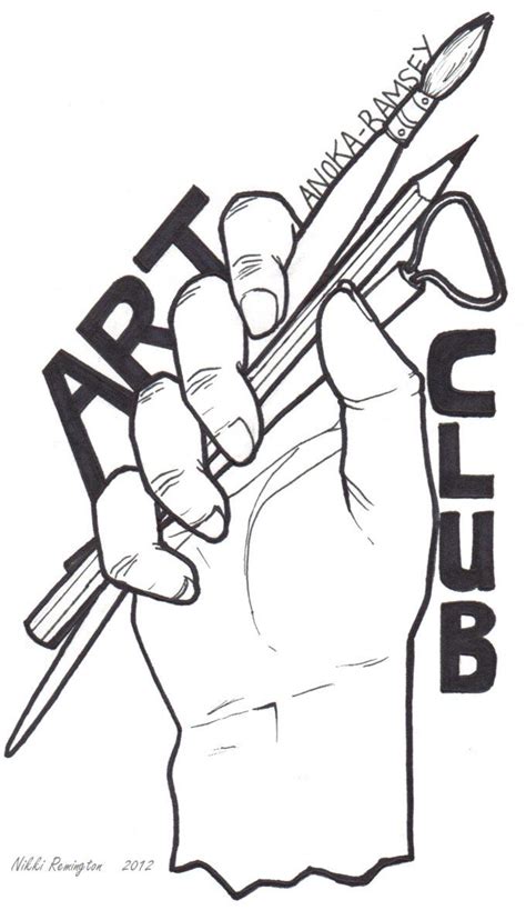 art club design - Google Search | Art club, Art club projects, Art logo