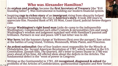 HAMILTON MUSICAL POWERPOINT – Statutes and Stories