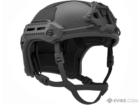 PTS MTEK FLUX Replica Tactical Helmet (Color: Black), Tactical Gear ...