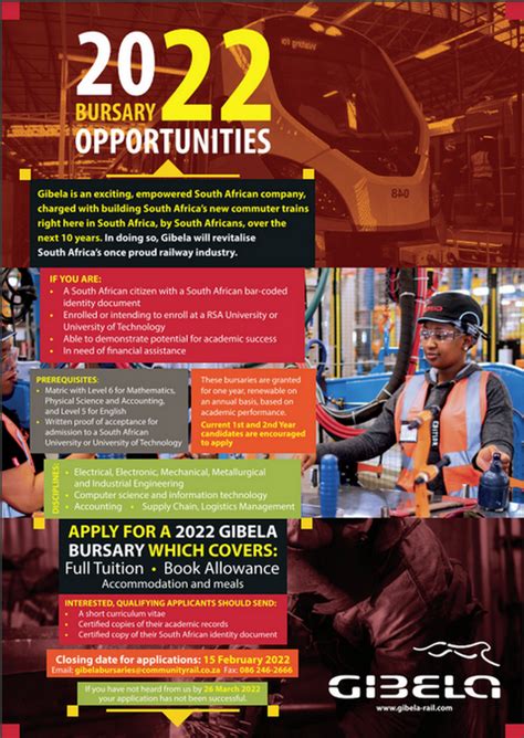 Gibela bursaries – Gibela